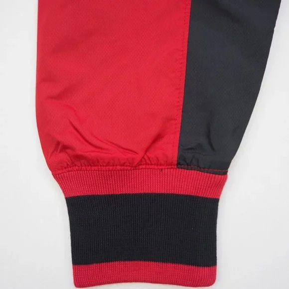 Nike Air Jordan Retro 1 Woven Jacket Black Red Men Basketball - Picture 9 of 11